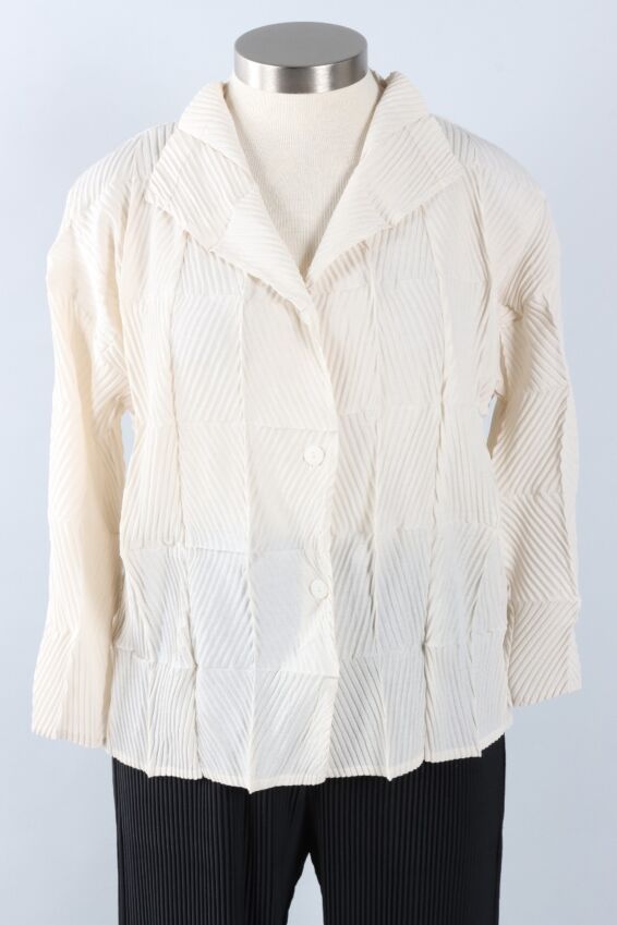 Square Jacket - Ivory