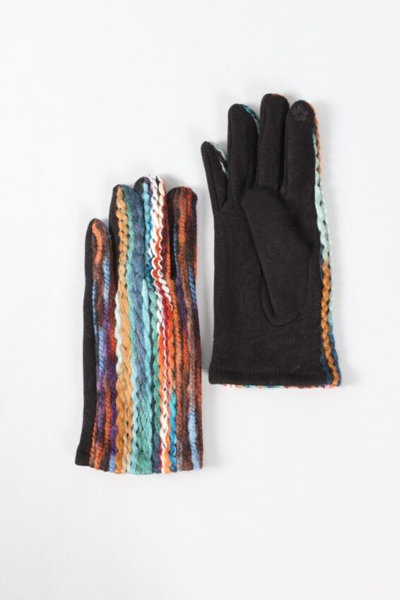 Yarn Line Gloves - Multi