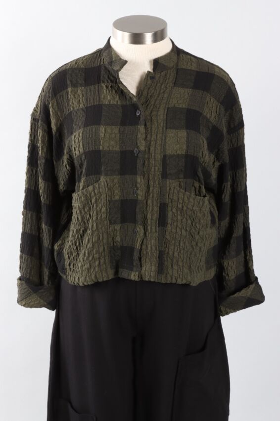 Chelsea Jacket - Khaki & Black