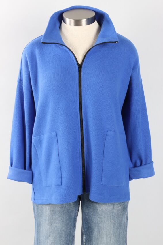 Zippy Jacket - Cobalt
