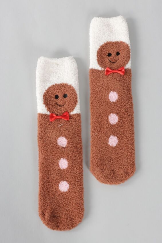 Fun Socks - Gingerbread