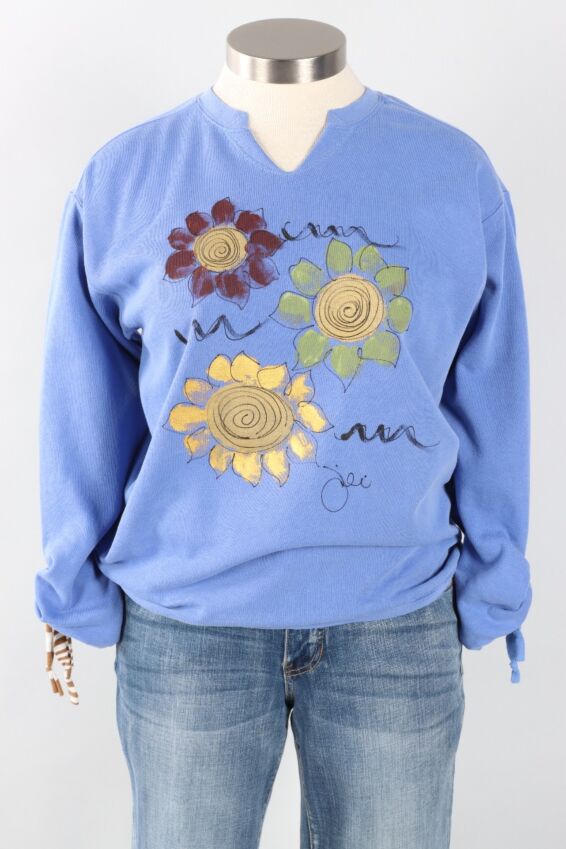 Tie Shelby Pullover - Flo Blue