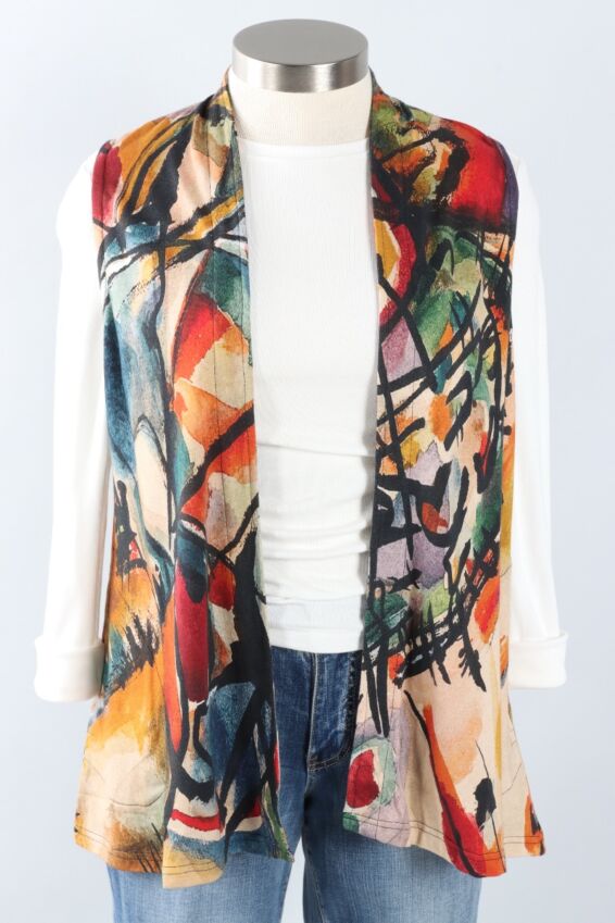Vest - Poloma Print