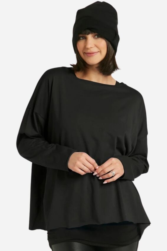 Boxy Tee - Black
