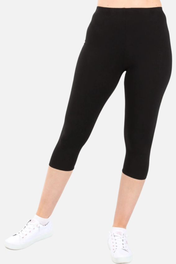 Capri Legging Plus - Black