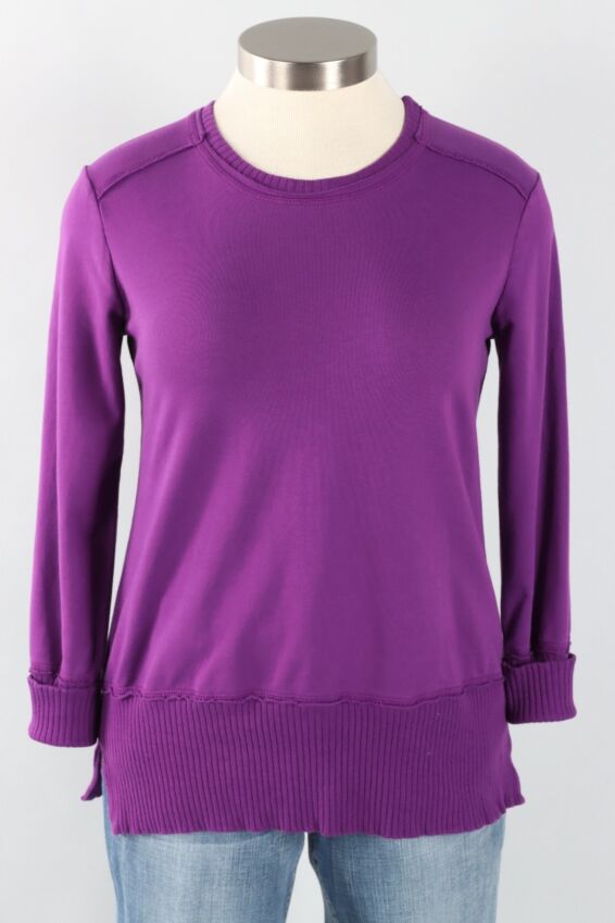 Split Tunic Plus - Violet