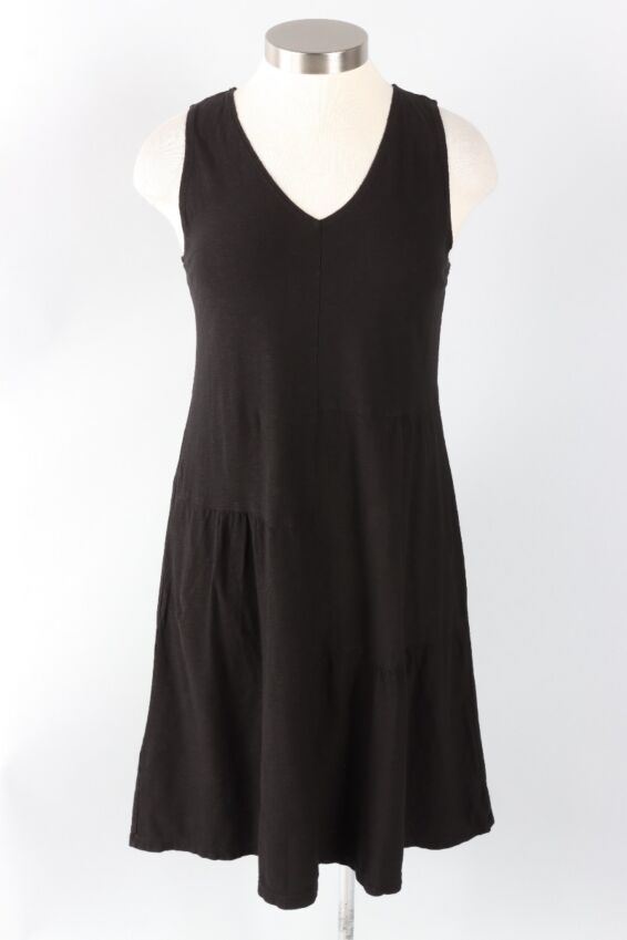 Patch Dress - Black