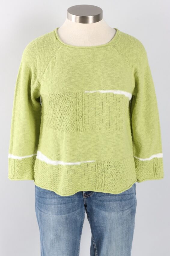 Boatneck Pullover - Leaf