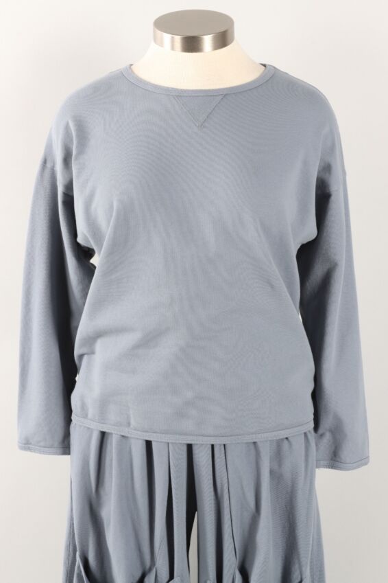 Basic Sweatshirt - Blue Stone