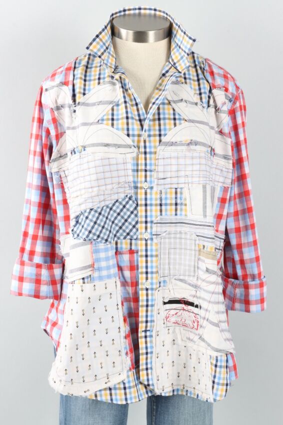 Que Sera Shirt - Multi Check #7