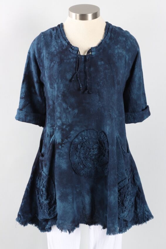 Circle Top - Washed Sapphire