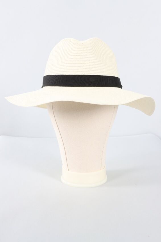 Peyton Fedora - Ivory
