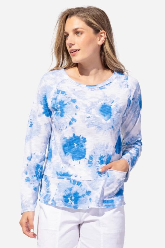 Pocket Pullover - Riviera Sunburst Print
