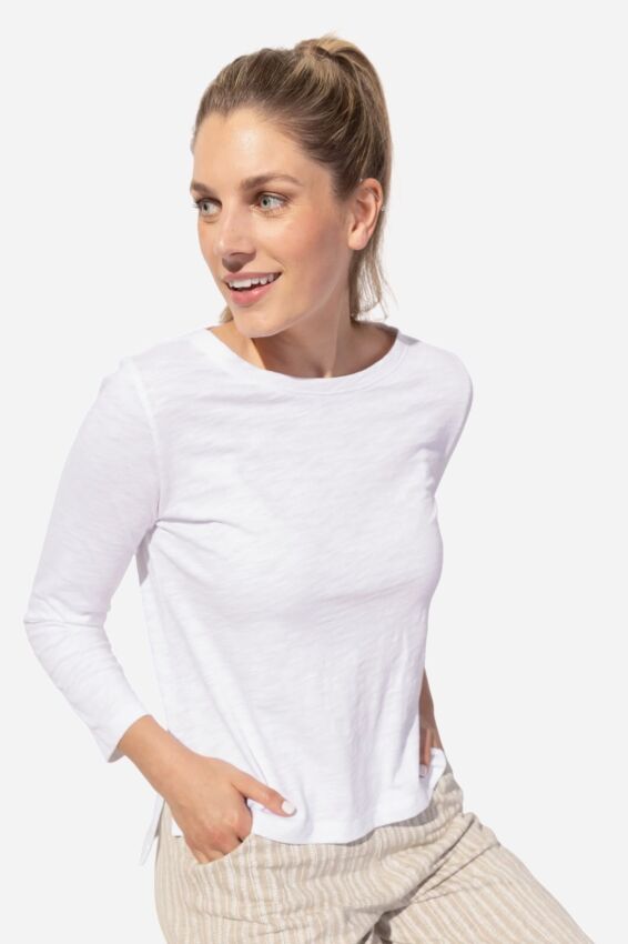 Boxy Tee - White