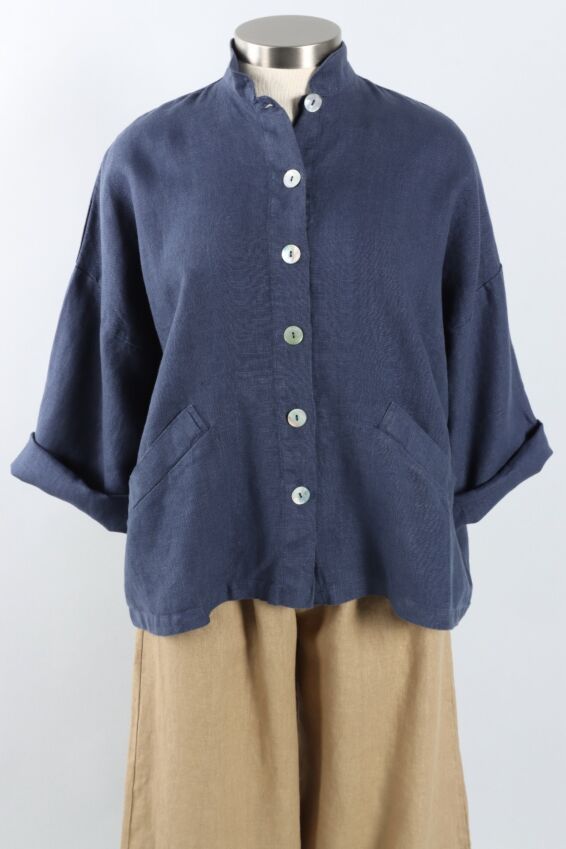 Danuta Jacket - Starlight Heavy Linen