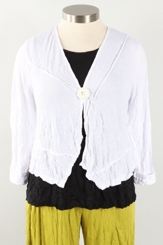 Ginger Jacket Plus - White