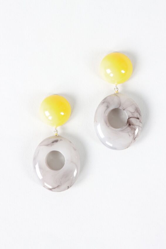 Ori Earring - Grey