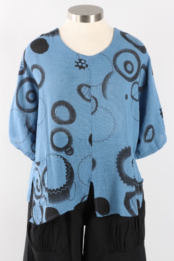 Circle Top - Denim
