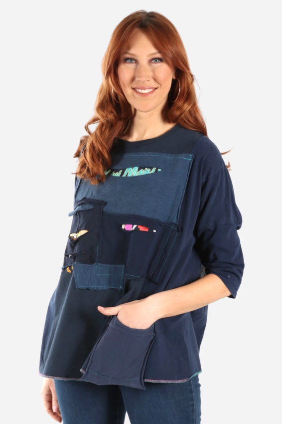 Cubed Tee - Navy #5
