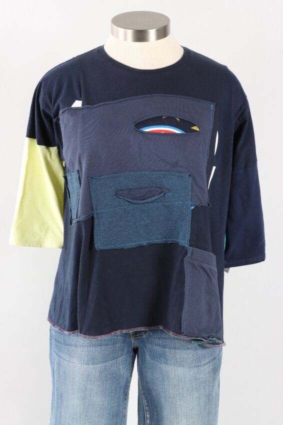 Cubed Tee - Navy #6
