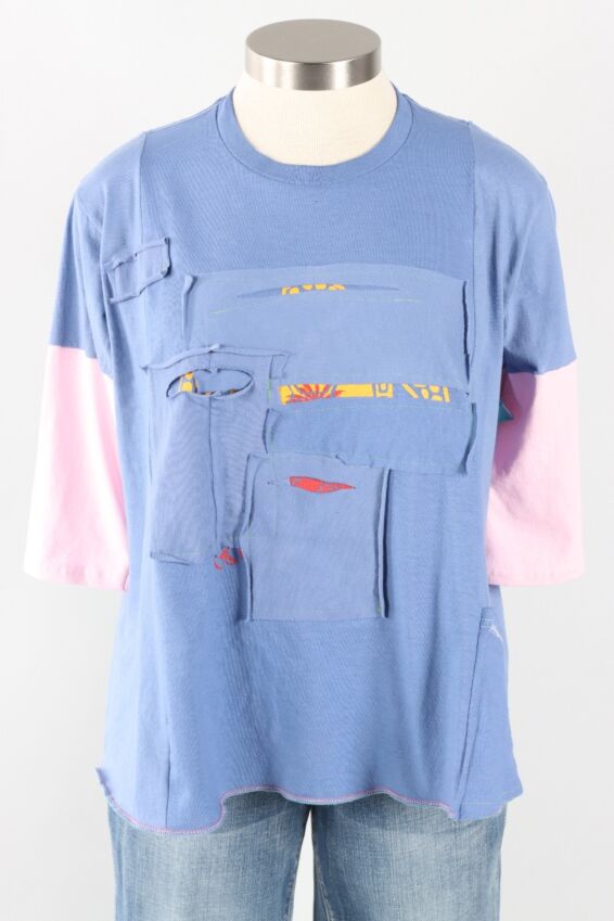 Cubed Tee - Cornflower #8