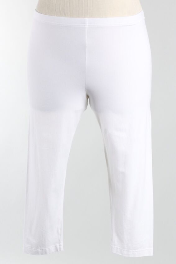 Capri Legging - White 
