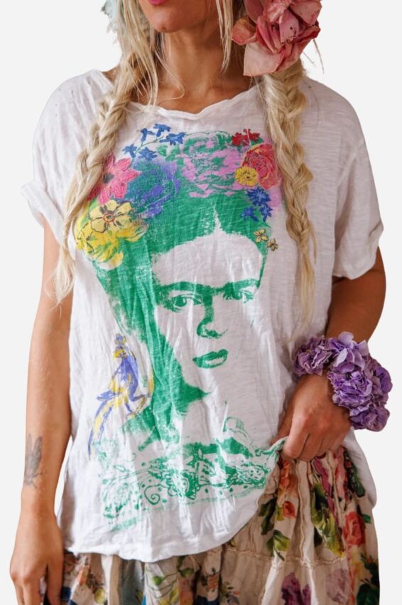 Frida Pajarito Tee - True