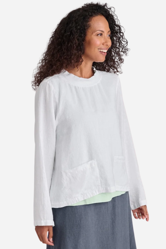 Chelsea Pullover Plus - White