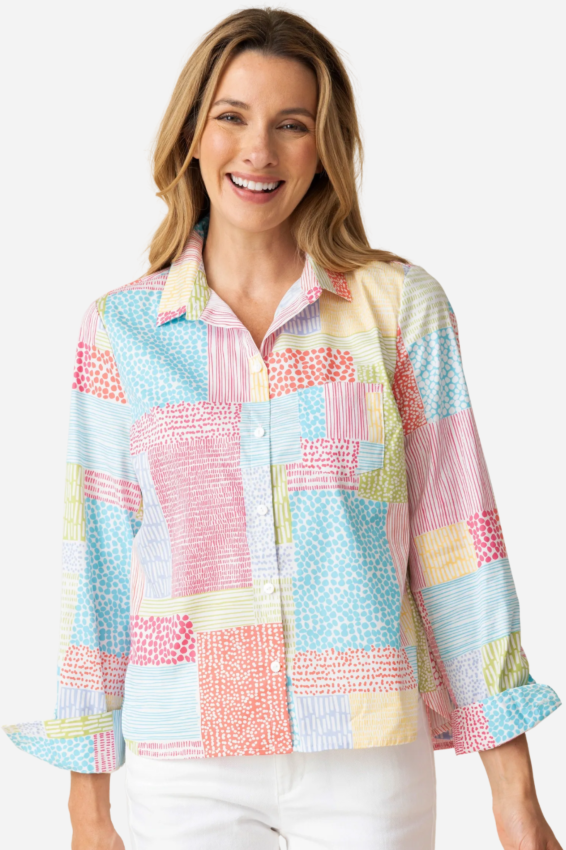 Shaped Shirt - Patchwork