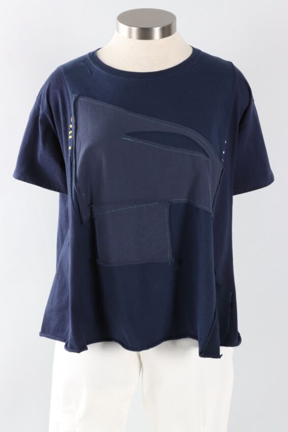 Slash Tee - Navy #2