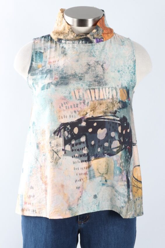 Sleeveless Top - Urban Twilight