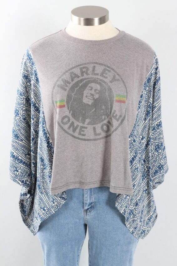 Banded Pullover - Bob Marley #4