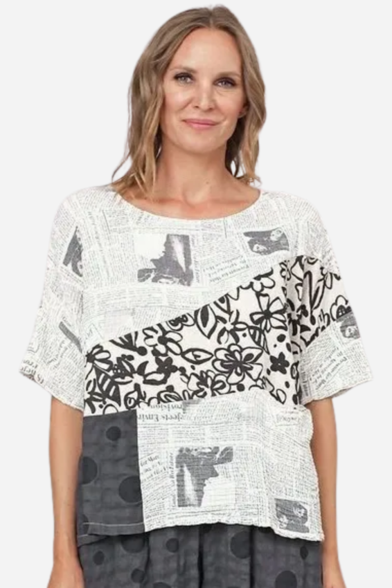 Tia Top Plus - Parchment Mix