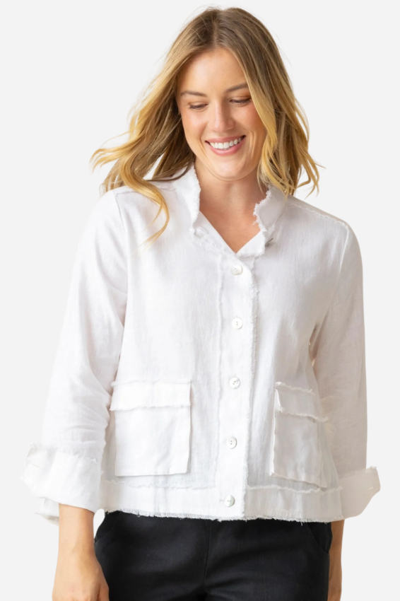 Summer Breeze Jacket - White