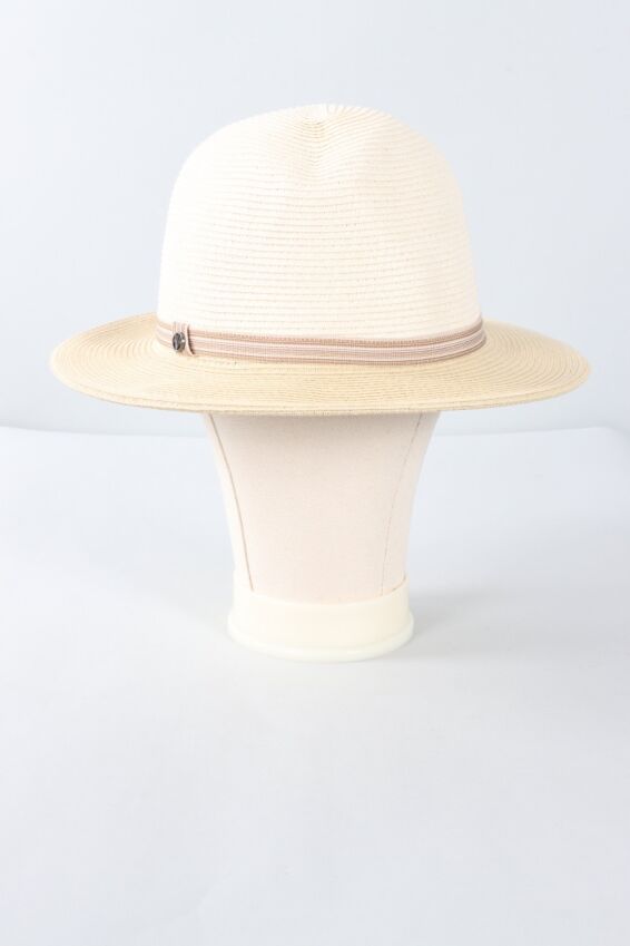 Fedora Hat - Soft Wheat