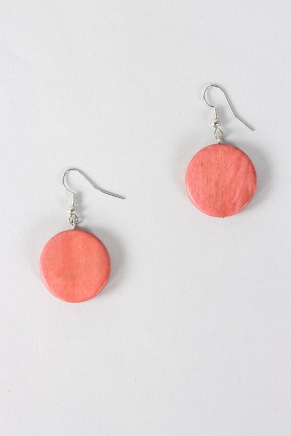 Statement Earring - Rust