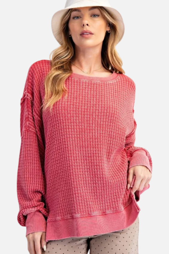 Thermal Pullover - Red