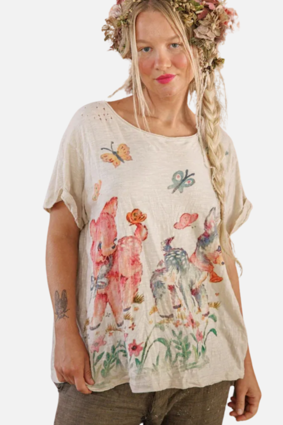 Frolic Tee - Moonlight