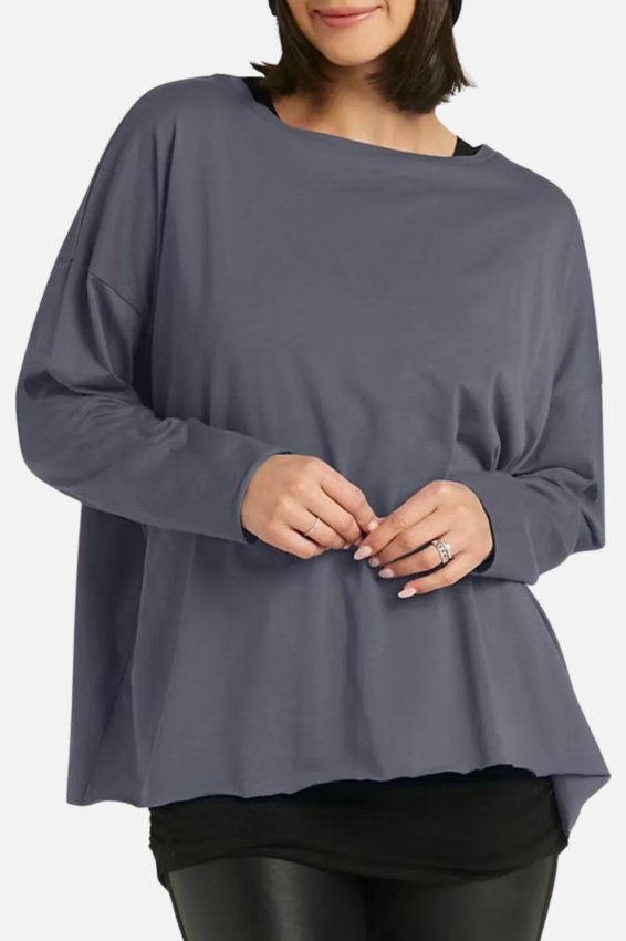 Boxy Tee - Lava
