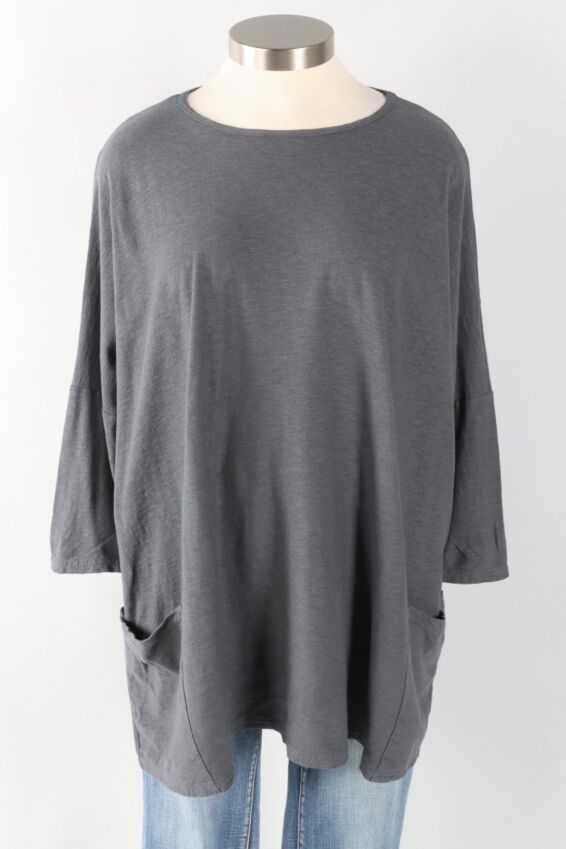 Fawbush's Only! Osize Pullover - Gull
