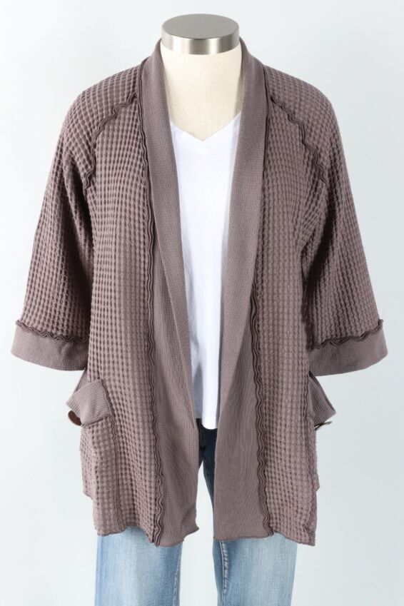 Long Swing Jacket - Graphite