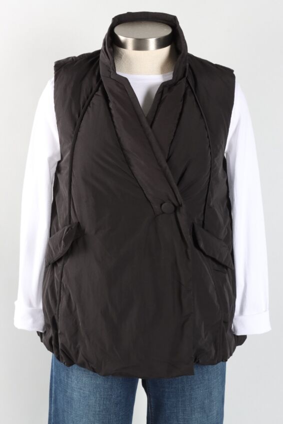 Down Vest - Black