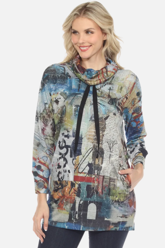 Drawstring Tunic - Skye