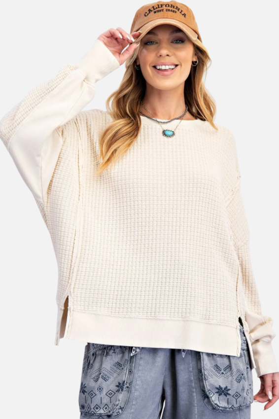 Thermal Pullover - Oatmeal