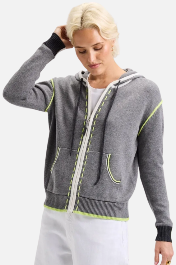 Threaded Hoodie - Cloud