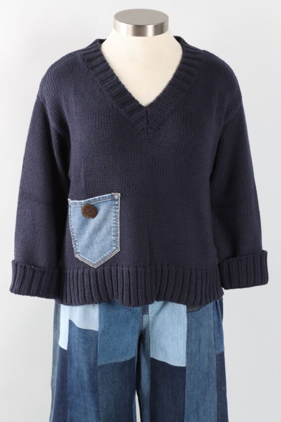 Anniston Pullover - Navy