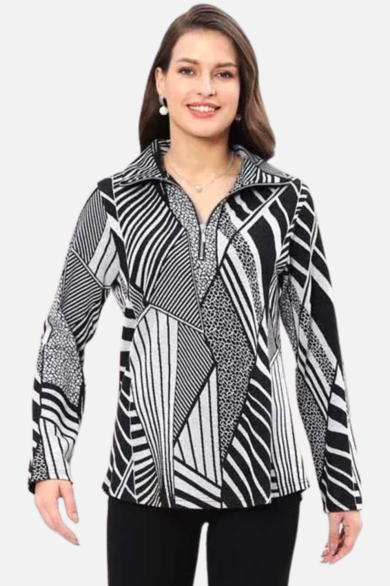 Zipper Top Plus - Tula Print