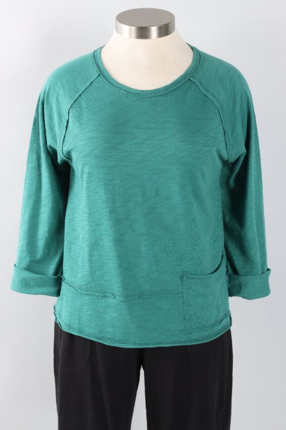 Pocket Pullover - Emerald 