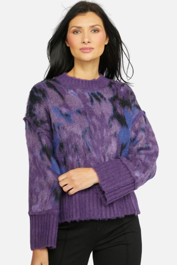 Harvest Pullover - Violet