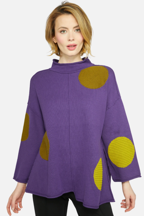 Circle Back Tunic - Violet